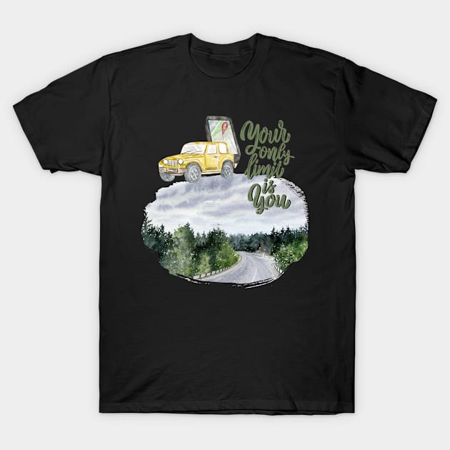 Ready for new adventure time love travel Explore the world holidays vacation T-Shirt by BoogieCreates